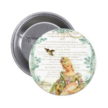 Marie Antoinette & Sparrow buttons