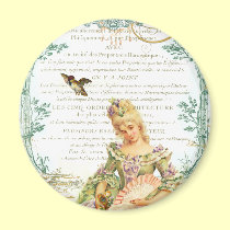 Marie Antoinette & Sparrow magnets