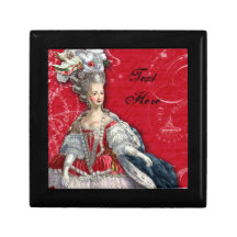 Marie Antoinette Valentine or Christmas Gift Box