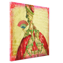 Marie Antoinette Versailles Collection Canvas Stretched Canvas Print