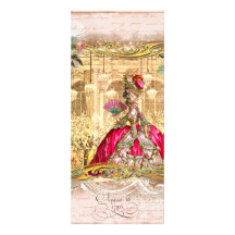 Marie Antoinette Versailles Party Pink Invitations