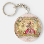 Marie Antoinette Versailles Party Pink Key Chains