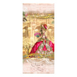 Marie Antoinette Versailles Party Pink Rack Card