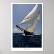 Mariette Bow Schooner Poster
