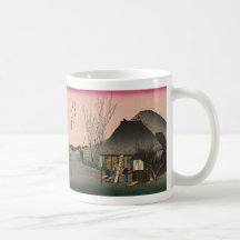 Mariko, 53 stations of the Tokaido Road, Hiroshige Mugs