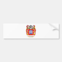 Marin Coat of Arms (Family Crest) Bumper Sticker