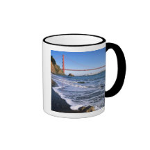Marin Headlands, Golden Gate Bridge; San Mug