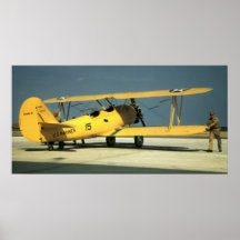 Marine Corps Biplane Posters