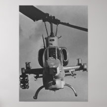 Marine Corps Helicopter Poster