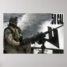 Marine Machine Gunner Posters