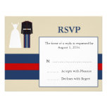 Marine Wedding Invitation RSVP Card