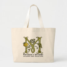 MariSeeds Logo Canvas Bags