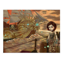 "Maritime Sunset" Postcard