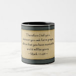 Mark 11:24: Coffee Mug