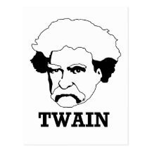 Mark Twain Postcard