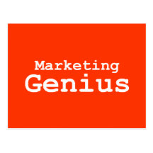 Marketing Genius Gifts Postcard