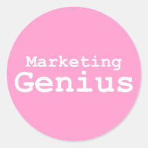 Marketing Genius Gifts Sticker