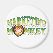 Marketing Monkey Refrigerator Magnets