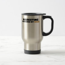 Marketing Powered By Beer Mug