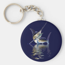 Marlin Reflection Keychain by FishTs.com