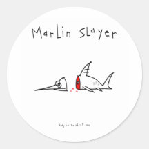 Marlin Slayer Sticker
