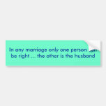 Marriage Bumper Stickers