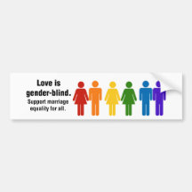 Marriage Equality Bumper Sticker