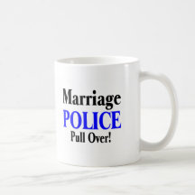 Marriage Police Coffee Mugs