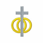 Marriage Symbol Embroidered Hoody