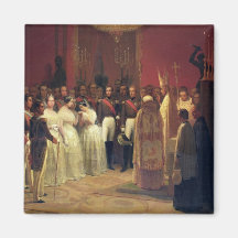 Marriages of Queen Isabella II Fridge Magnets