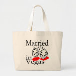 Married in Las Vegas Tote Bag