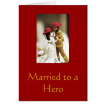 Married to a Hero Card