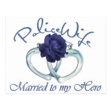 Married to my Hero Post Cards