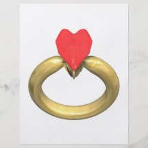 Marry Me Personalised Flyer