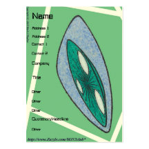 Mars 500 Racing Saucer_Chubby Business Cards