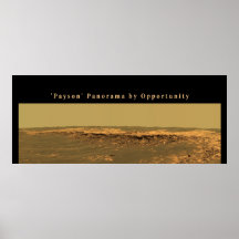 Mars 'Payson' Panorama by Opportunity Posters