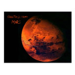 Mars Post Card