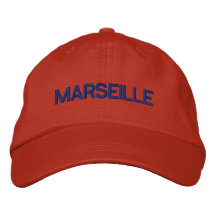 Marseille Cap Embroidered Hats
