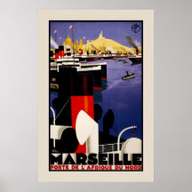 Marseille Porte Afrique Du Nord Posters