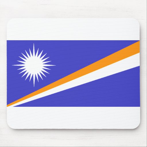 Marshall Islands Flag Mousepad