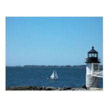 Marshall Point Light Post Card
