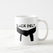 Martial Arts Black Belt Coffee Mug