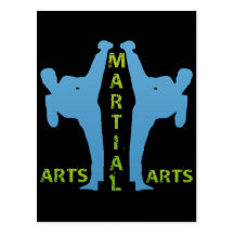 MARTIAL ARTS POSTCARD