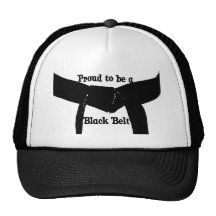 Martial Arts Proud to be a Black Belt Hat