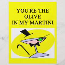 MARTINI and olive lovers Flyers