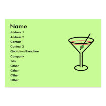 Martini Business Cards