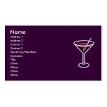 Martini Business Cards
