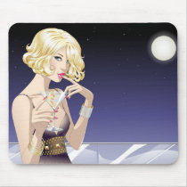 Martini Stir Mousepad mousepads