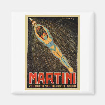 Martini Vermouth Fridge Magnets