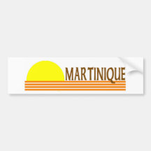 Martinique Bumper Sticker